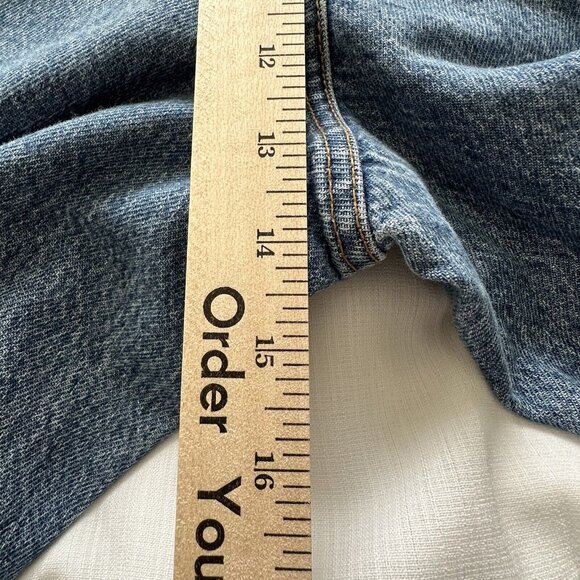 Paparazzi Made in Italy RARE Button Fly 90's Jeans Women's EU SZ 46 = US SZ 16 - Picture 10 of 11